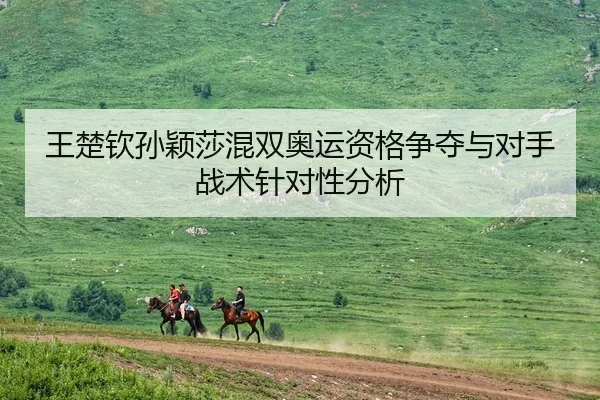 王楚钦孙颖莎混双奥运资格争夺与对手战术针对性分析